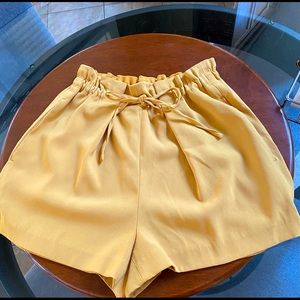 Babaton front tie shorts